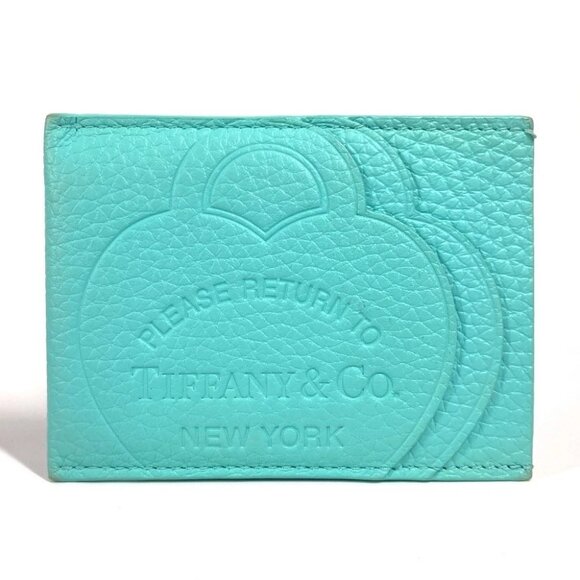 TIFFANY & Co. Return to TIFFANY & Co. Heart Business Card Holder Card Case - Picture 9 of 10